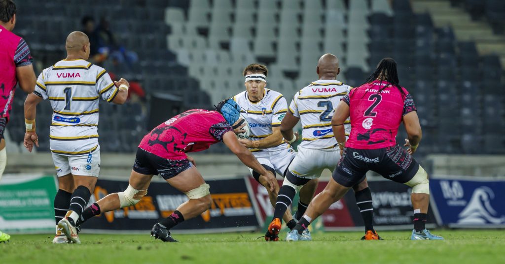James Tedder of the Sanlam Boland Kavaliers during the SA Cup in May 2025. Photo by Dirk Kotze. Mbombela, Mpumalanga. 