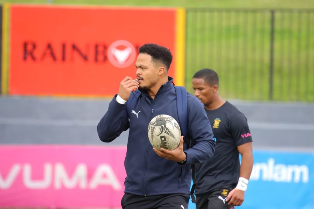 Photo: Wellington, 23 August 2025, Juan de Jongh, head coach of Sanlam Boland U21 ahead of the Sanlam Boland U21 v Border Bulldogs in the SA Rugby U21 Shield competition. Photo by Boland Rugby Media / Ernest Kilowan